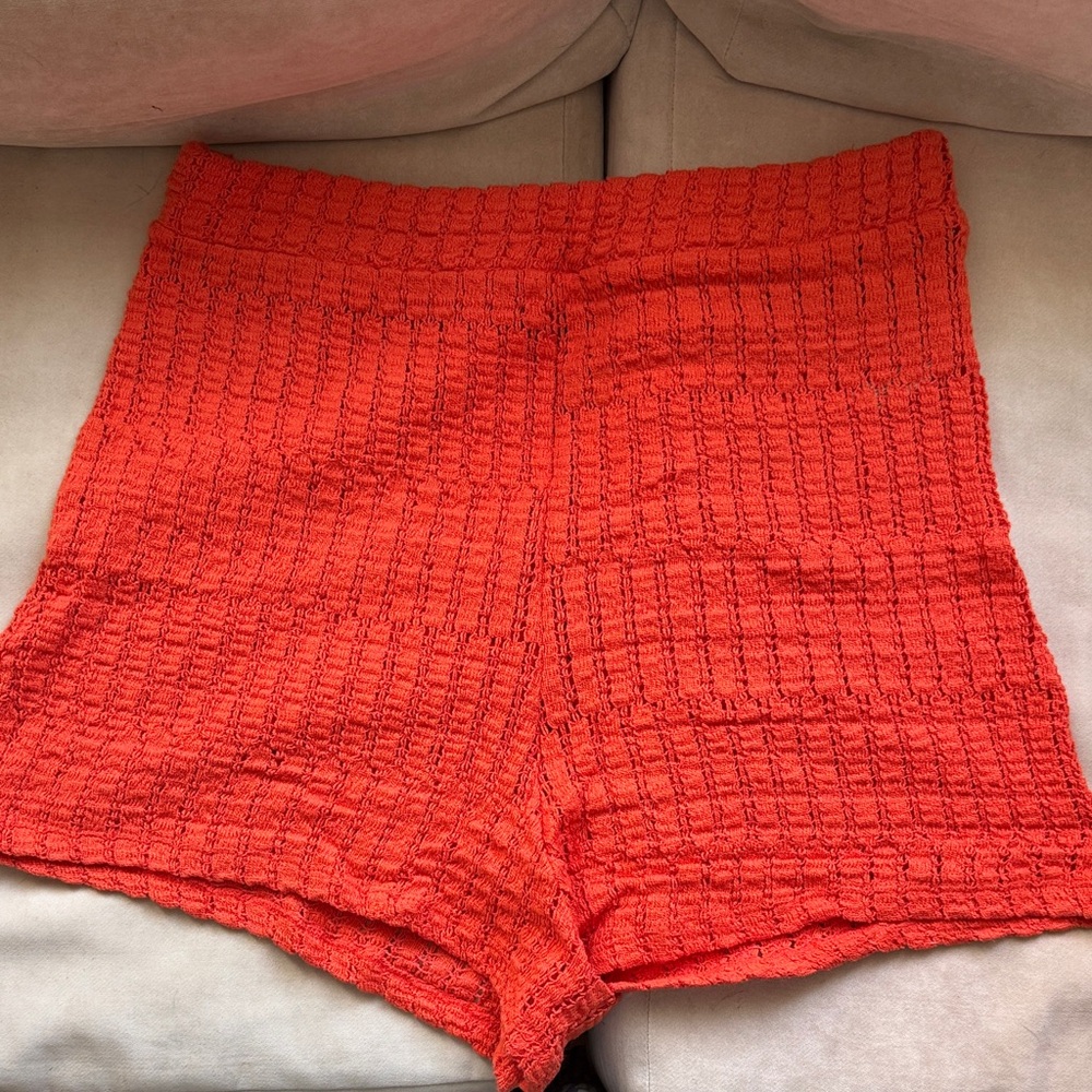 Anthropologie High Waist knit Shorts